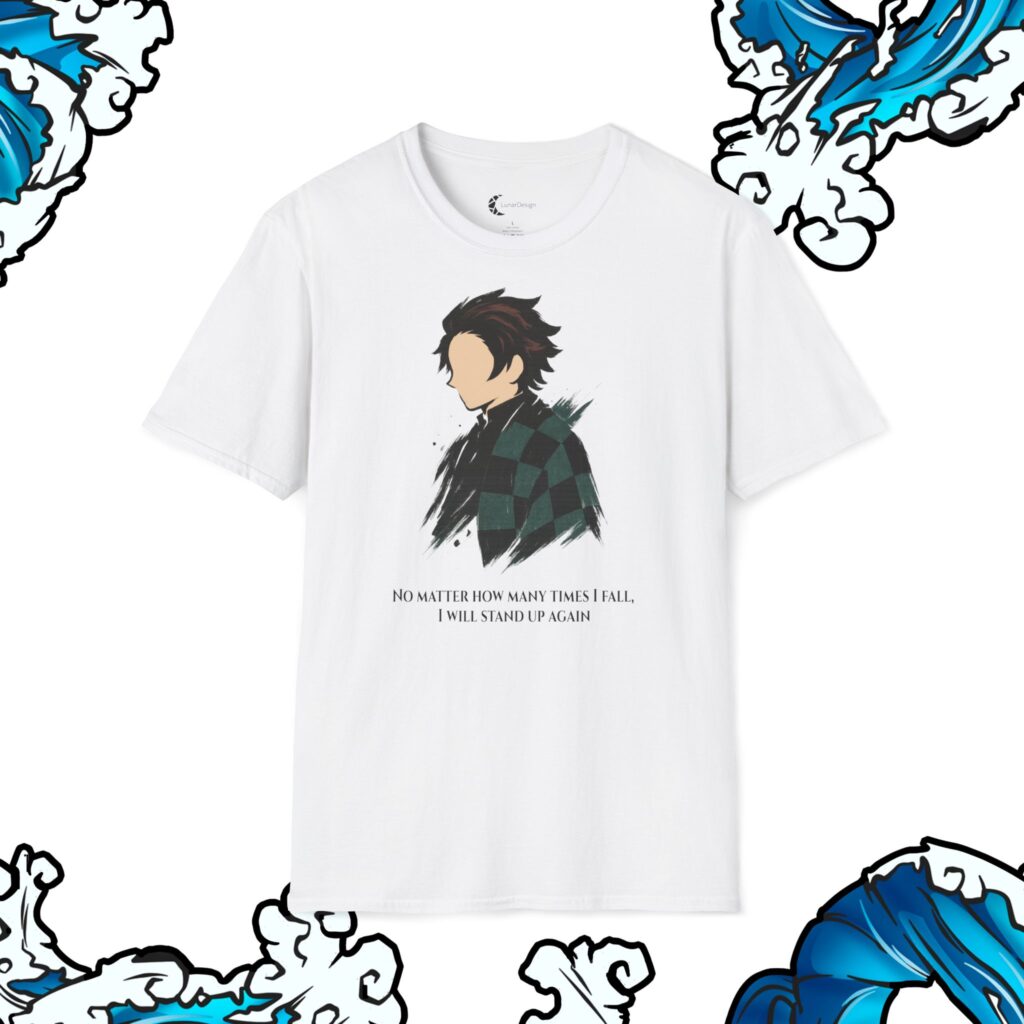 Tanjiro Kamado, Inspirational Unisex T-Shirt: Motivational Quote, Casual Wear, Gift for Friends, Affirmation Tee, Everyday Comfort