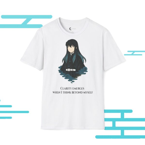 Muichiro Tokito, Inspirational Graphic Tee, Unisex Softstyle T-Shirt, Mindfulness Apparel, Motivational Gift, Casual Wear
