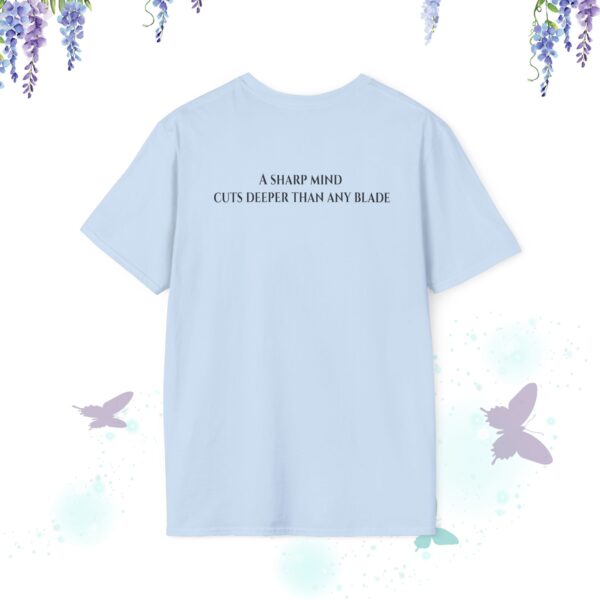 Shinobu Kocho, A Sharp Mind Unisex Softstyle T-Shirt, Graphic Tee, Gift for Thinkers, Inspirational Apparel, Motivational Clothing - Afbeelding 10